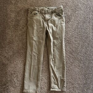 Cat & Jack Olive Green Super Stretch Pants
